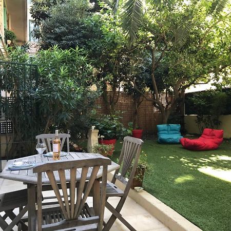 Homelivia, Luxueux Appartement Avec Jardin Prive Nizza Exterior foto